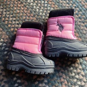 Ralph Lauren girls toddler snow boots